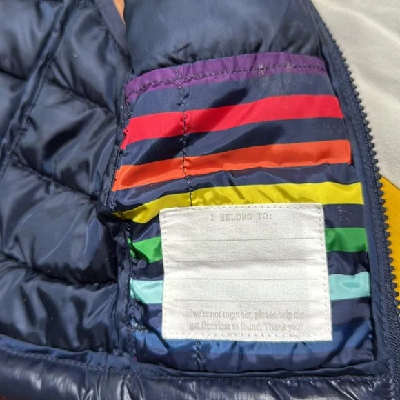 Primary Navy Blue Puffer Vest - Picture 5 of 5